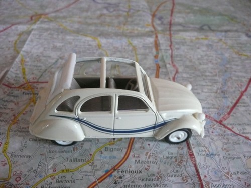 Citroën france solido - 2, cv