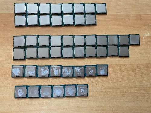 Lot x processeurs cpu - lot, 50