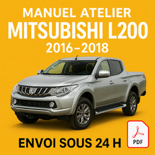Manuel atelier mitsubishi - atelier, l200