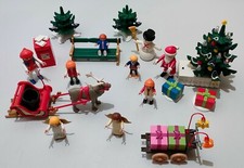 Lot playmobil traîneau - lot,