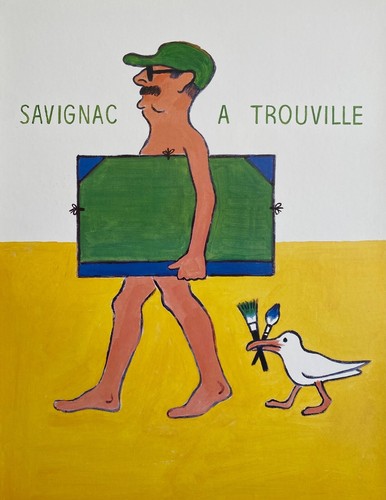 Affiche vintage savignac - affiche, a