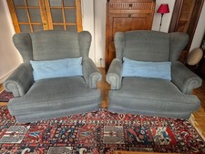 FAUTEUILS A OREILLES - grand format - vendus par 2 ou à l'unité - grand confort