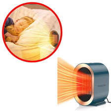 Chauffage d'Appoint 1200W Silencieux Économique Radiateur Soufflant