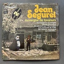 double lp   33 tours JEAN SEGUREL auvergne de toujours