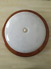 Plafonnier couronne bois et