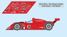 Autocollants Ferrari 333SP Le Mans 1999 TEST 1:32 1:43 1:24 1:18 fente 333 ca...