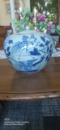 Pot gingembre porcelaine - gingembre,