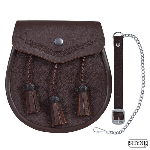 Sporran cuir classique - sporran, en