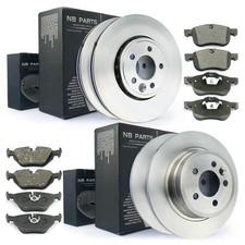 4 Disques de Frein Plaquettes