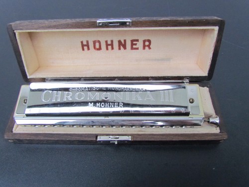 Harmonica hohner chromatique - harmonica,