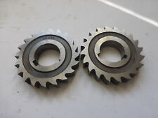 Lot de 2 Fraise à rainurer Livet 65 x 12 RD.1 alésage=25mm 1 taille T-Bétat 