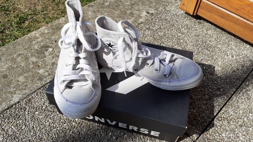 Converse gris clair moonstone - converse,