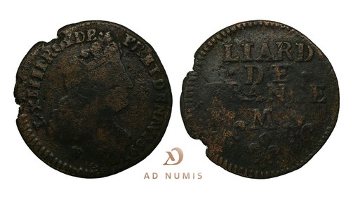 France louis xiv liard - france,