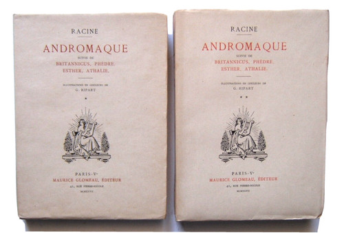 Racine andromaque 2 vol - andromaque...,