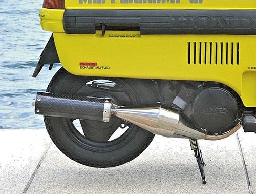 Pot échappement racing inox - pot,