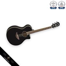 Guitare électrique acoustique noire Yamaha APX600 BL instrument de musique bo...