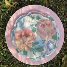 7 Assiettes Plate Geneviève