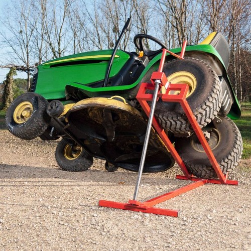 Cric lève tracteur tondeuse
