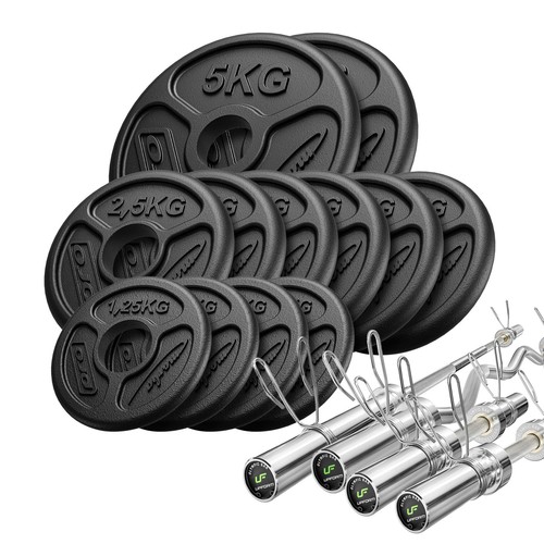 Set barre olympique - 65,