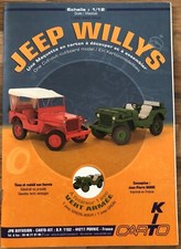 MAQUETTE EN CARTON JEEP WILLYS DE JEAN-PIERRE BARRE EDITIONS JPB DIFFUSION