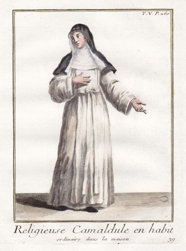 Costume nonne camaldolese - nonne,