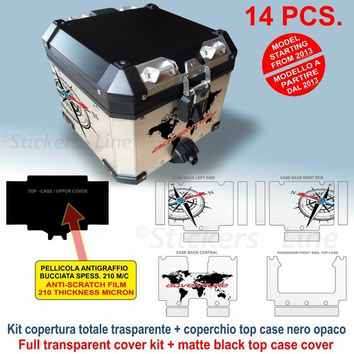 Kit complet adhésifs top case - kit,
