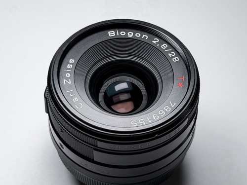 Objectif contax biogon 28mm - objectif,