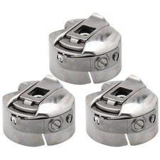  3PCS Boîte de canette de machine à coudre industrielle ordinaire Flatcar