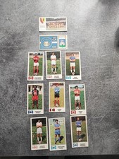 Lot 11 images ORIGINALES - FOOTBALL 77  - Panini. Vintage 