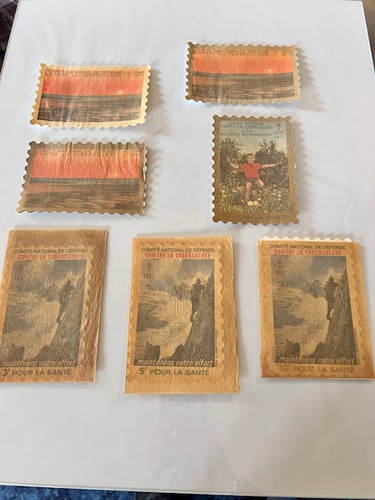 Lot timbres tuberculose - 7,