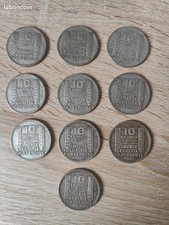10 Pièces de 10 Francs  Argent 68% de 1929 à 1934  P. Turin