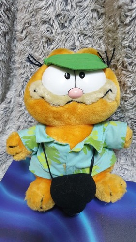 Peluche garfield photographe - garfield,