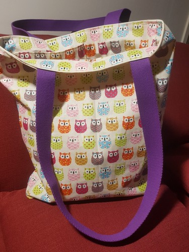Sac cabas tissu coton - sac,