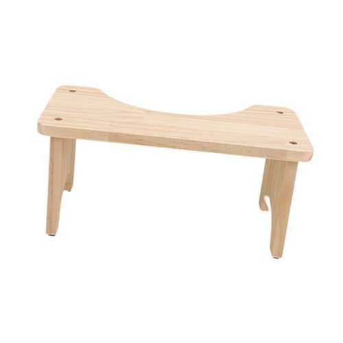 Tabouret toilette trapu - de,