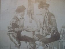  Vue stéréo Costume FOLKLORE  Toréro Matador Ca 1880  Scènes Animées Edit: BK