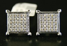 Mens/Ladies 12Mm 4 Prong Pave