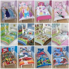 Housse De Couette Simple Disney Et Personnage Pour Enfants - Garçons / Filles