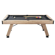 VEVOR Table De Billard 213,4 Cm Kit De Billard Pour Jeux De Café Tissu Noir