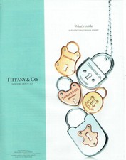 Publicité Advertising 1220 2010  Tiffany & Co  bijoux  introducing locks