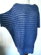 Pull en maille argenté et