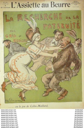 Assiette beurre 1910 - au,