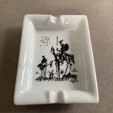 CENDRIER XL ART SUCCESSION PICASSO Don Quichotte 2003 Vintage