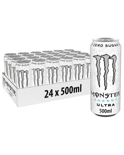 Monster energy ultra - monster, white