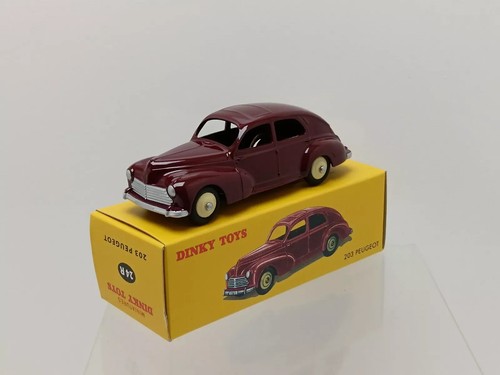Peugeot 203 bordeaux dinky - bordeaux,