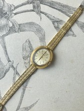 Ancienne Montre en Plaqué Or - Marque Bulova - Vintage - Femme