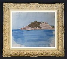 ELISABETH HAHN (1924-2021) Elève de Souverbie PAYSAGE PRES DE COLLIOURE (162)