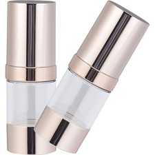  2 Pcs Flacons Pompe Airless