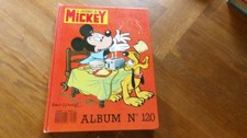 ALBUM RELIURE JOURNAL DE MICKEY N° 120. MANQUE LE N° 1760 PREMIER N° DE L'ALBUM.