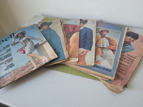 Lot revues vintage libelle - vintage,