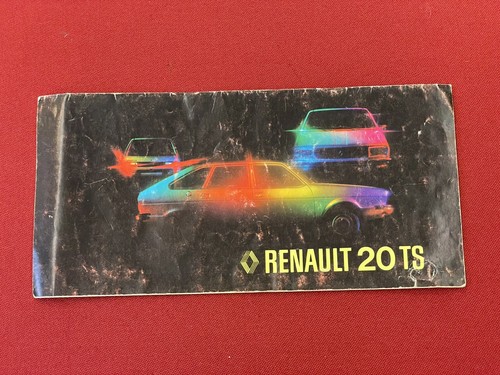 Livre ancien renault ts - livre,